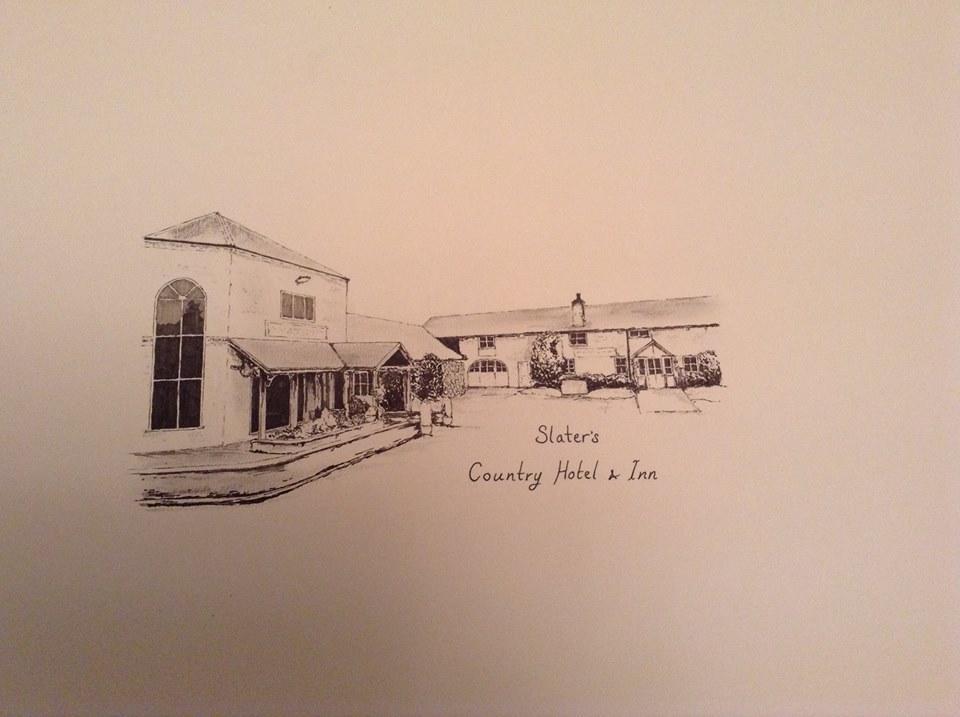 Slaters Country Inn Whitmore Bagian luar foto